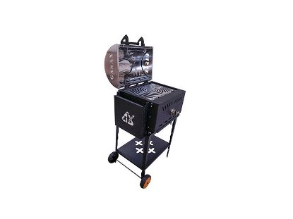 تصویر باربیکیو گازی زغالی با ترمومتر گازاکس پلاس مدل 5040